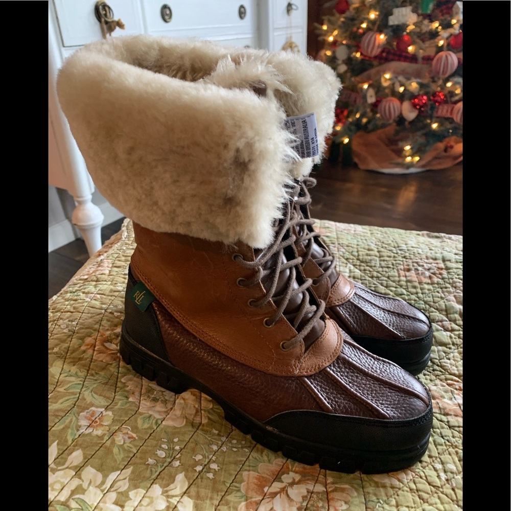 Ralph Lauren Quinta Duck Boot Size 7.5